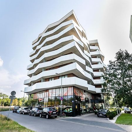 Sluzew Manhattan Place Apartment วอร์ซอ ภายนอก รูปภาพ
